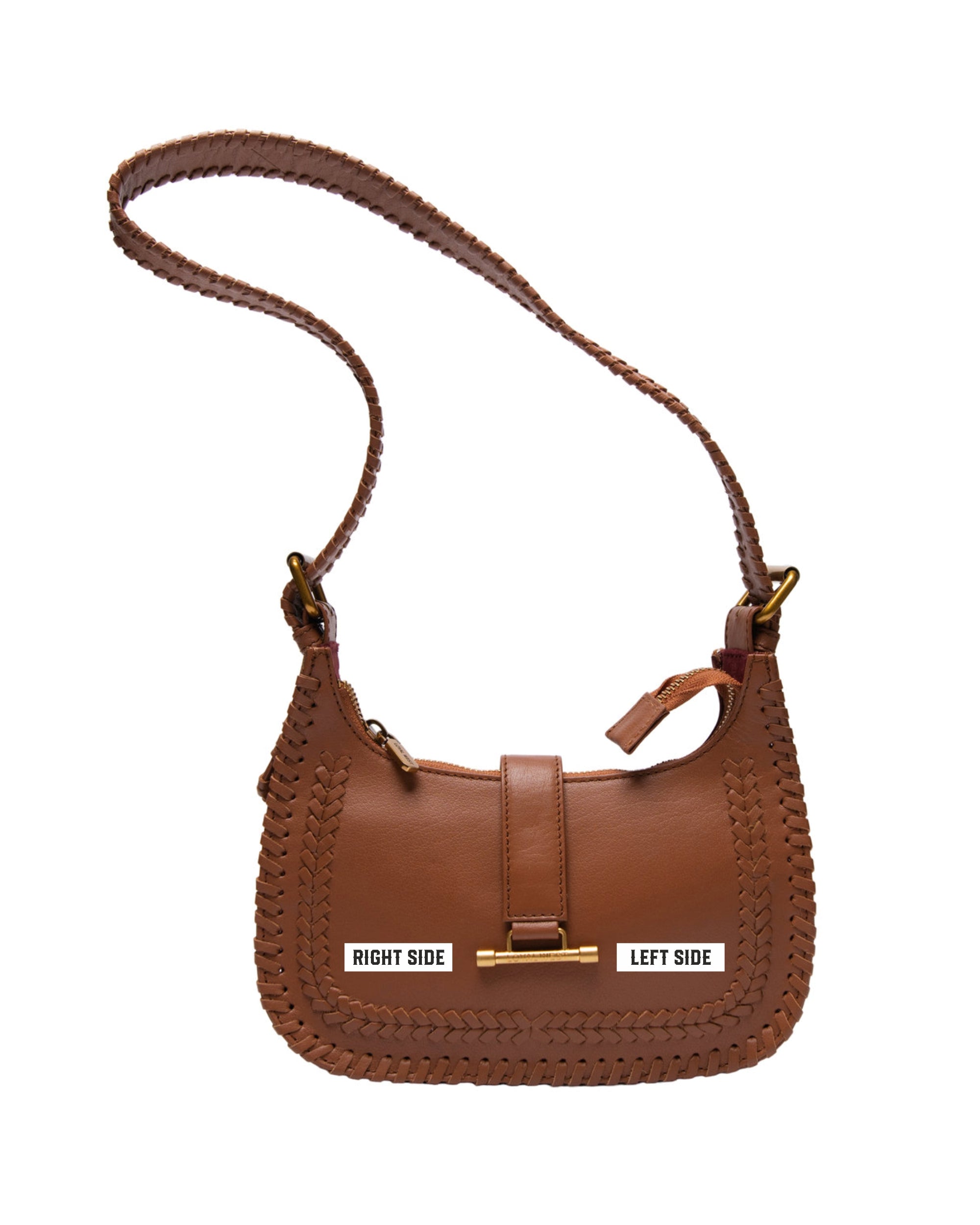 Dannia Medium Purse - Saddle Brown