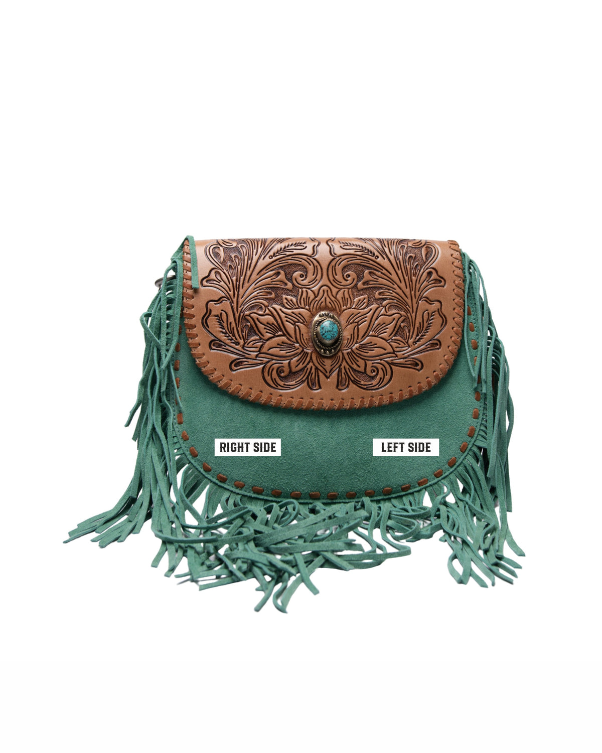 Buffalo Stone Bag